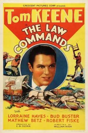 The Law Commands (1937) Men's Colored T-Shirt - idPoster.com