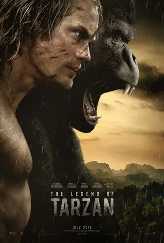 The Legend of Tarzan (2016) White T-Shirt - idPoster.com