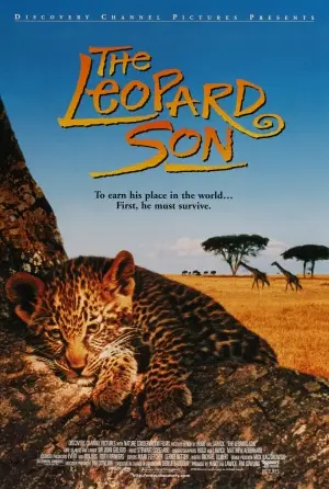 The Leopard Son (1996) White Tank-Top - idPoster.com