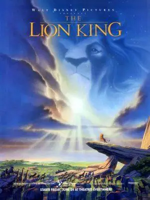 The Lion King (1994) Men's Colored  Long Sleeve T-Shirt - idPoster.com
