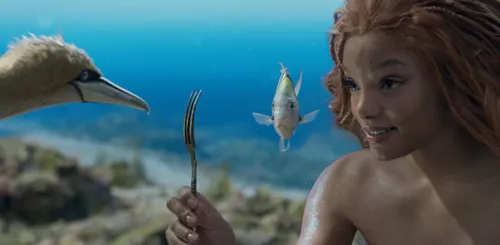 The Little Mermaid (2023) Kitchen Apron - idPoster.com