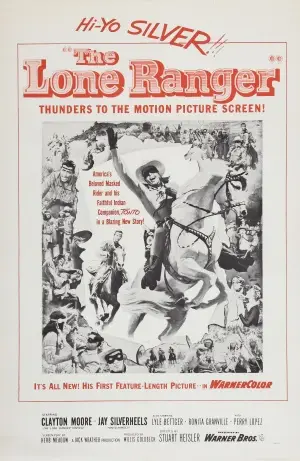 The Lone Ranger (1956) White Tank-Top - idPoster.com