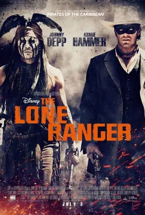 The Lone Ranger (2013) Drawstring Backpack - idPoster.com