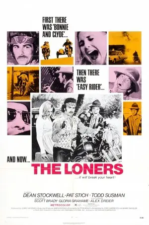 The Loners (1972) Drawstring Backpack - idPoster.com