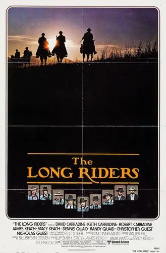 The Long Riders (1980) Men's Colored T-Shirt - idPoster.com