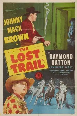 The Lost Trail (1945) Men's Colored Hoodie - idPoster.com