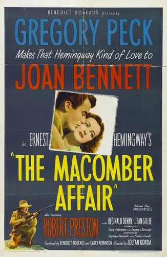 The Macomber Affair (1947) Men's Colored T-Shirt - idPoster.com