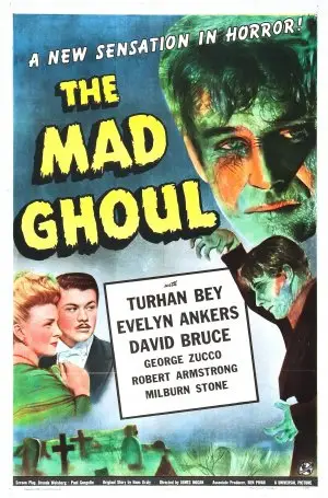 The Mad Ghoul (1943) White Tank-Top - idPoster.com
