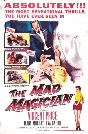 The Mad Magician (1954) White T-Shirt - idPoster.com