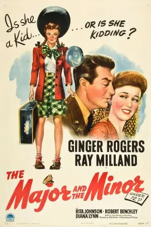 The Major and the Minor (1942) White T-Shirt - idPoster.com