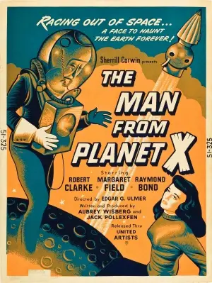 The Man From Planet X (1951) Drawstring Backpack - idPoster.com