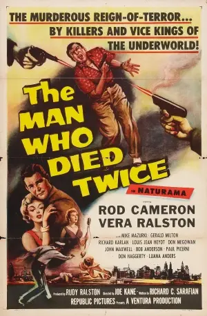 The Man Who Died Twice (1958) Protected Face mask - idPoster.com