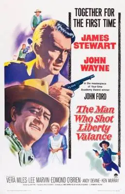 The Man Who Shot Liberty Valance (1962) Men's Colored T-Shirt - idPoster.com