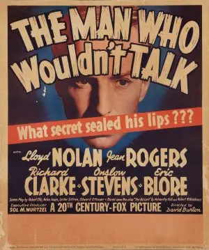 The Man Who Wouldnt Talk (1940) Tote Bag - idPoster.com