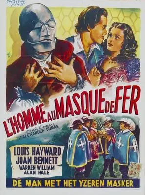 The Man in the Iron Mask (1939) Men's Colored T-Shirt - idPoster.com