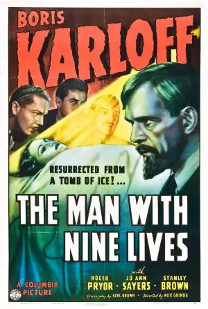 The Man with Nine Lives (1940) Men's Colored Hoodie - idPoster.com