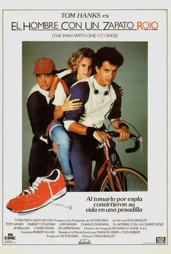 The Man with One Red Shoe (1985) White Tank-Top - idPoster.com