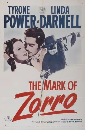 The Mark of Zorro (1940) Men's Colored T-Shirt - idPoster.com