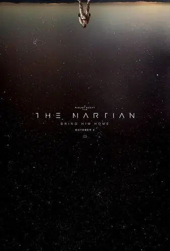 The Martian (2015) White T-Shirt - idPoster.com