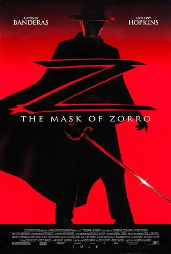 The Mask Of Zorro (1998) White Tank-Top - idPoster.com