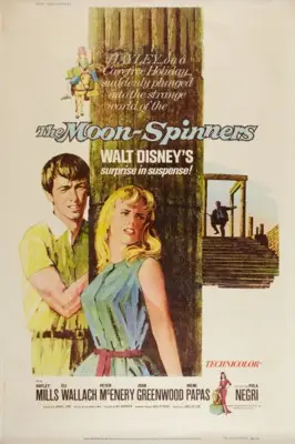 The Moon-Spinners (1964) Men's Colored  Long Sleeve T-Shirt - idPoster.com