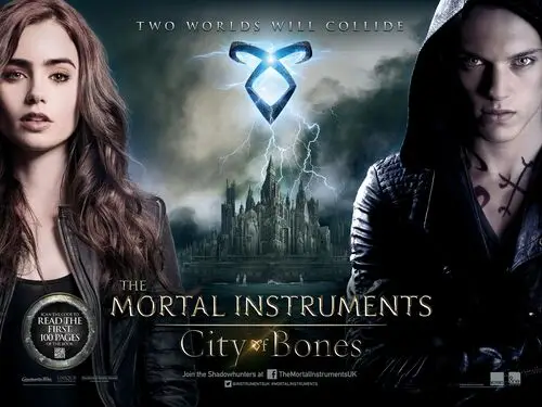 The Mortal Instruments City of Bones (2013) Tote Bag - idPoster.com