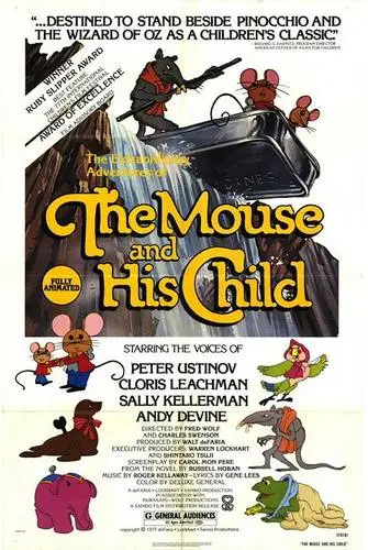 The Mouse and His Child (1977) Men's Colored  Long Sleeve T-Shirt - idPoster.com
