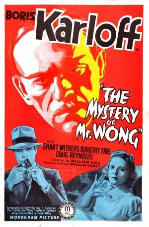 The Mystery of Mr. Wong (1939) Women's Colored Hoodie - idPoster.com