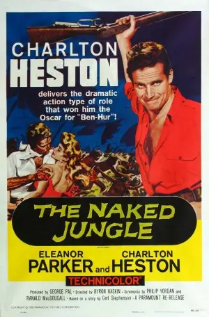 The Naked Jungle (1954) Men's Colored Hoodie - idPoster.com
