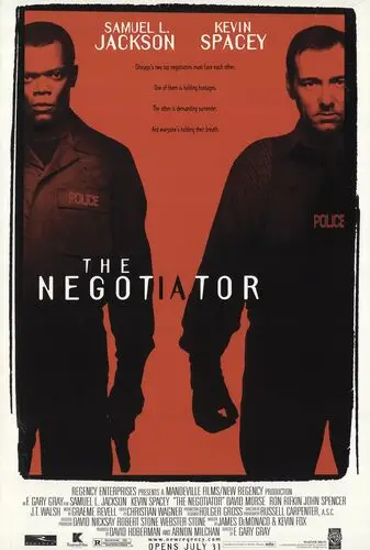 The Negotiator (1998) White T-Shirt - idPoster.com