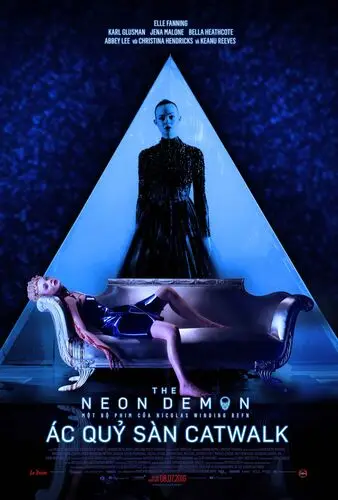 The Neon Demon (2016) Women's Colored Tank-Top - idPoster.com