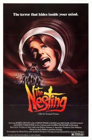 The Nesting (1981) White T-Shirt - idPoster.com