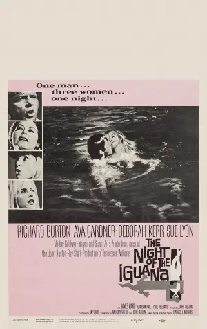 The Night of the Iguana (1964) White T-Shirt - idPoster.com