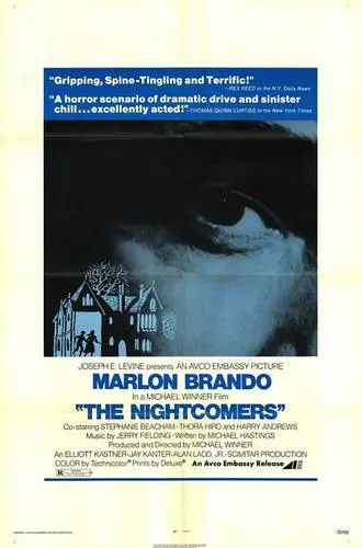 The Nightcomers (1972) Women's Colored  Long Sleeve T-Shirt - idPoster.com