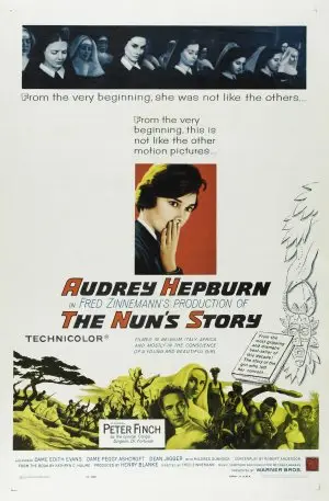 The Nun's Story (1959) Men's Colored  Long Sleeve T-Shirt - idPoster.com