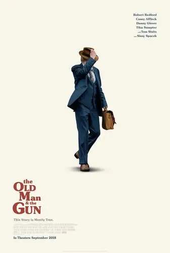 The Old Man and the Gun (2018) Drawstring Backpack - idPoster.com