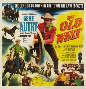 The Old West (1952) Men's Colored Hoodie - idPoster.com