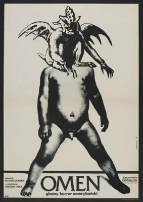 The Omen (1976) Drawstring Backpack - idPoster.com