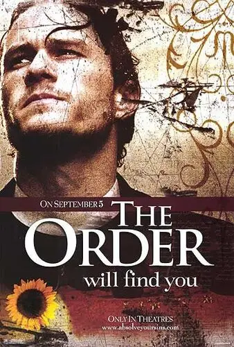 The Order (2003) White T-Shirt - idPoster.com