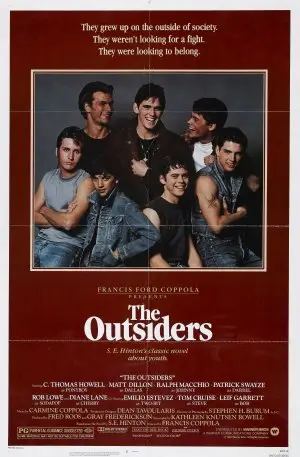 The Outsiders (1983) Men's Colored T-Shirt - idPoster.com