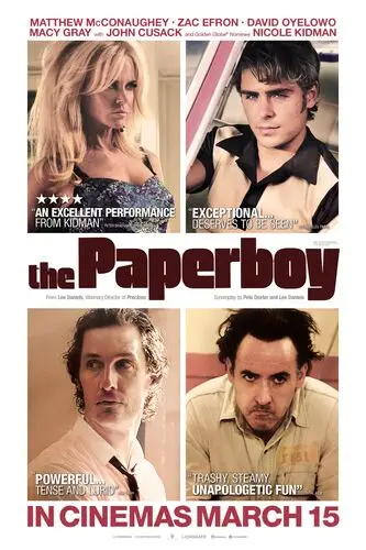 The Paperboy (2012) Men's Colored  Long Sleeve T-Shirt - idPoster.com