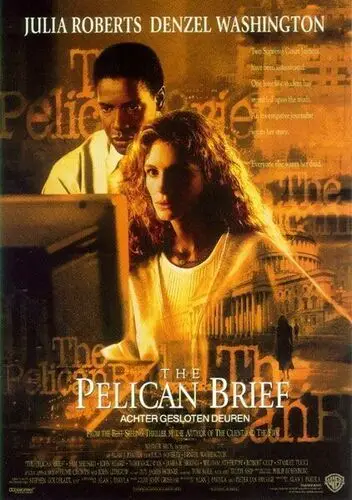 The Pelican Brief (1993) White Tank-Top - idPoster.com