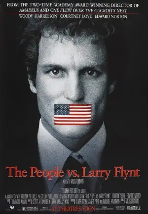 The People Vs Larry Flynt (1996) Women's Colored Hoodie - idPoster.com
