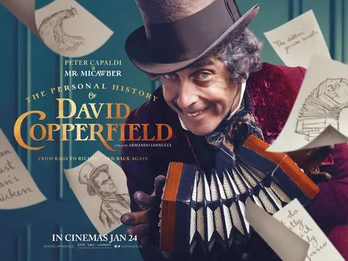 The Personal History of David Copperfield (2020) Men's Colored Hoodie - idPoster.com