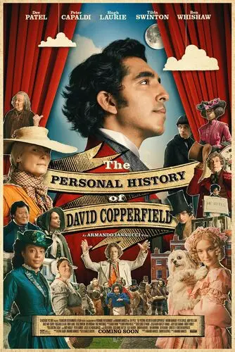 The Personal History of David Copperfield (2020) Men's Colored  Long Sleeve T-Shirt - idPoster.com
