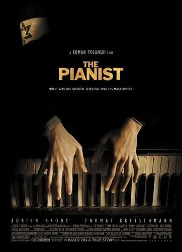 The Pianist (2002) Women's Colored T-Shirt - idPoster.com