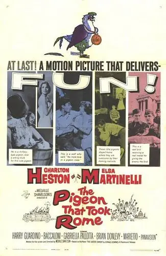 The Pigeon That Took Rome (1962) Baseball Cap - idPoster.com