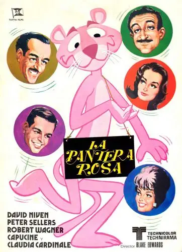 The Pink Panther (1963) White T-Shirt - idPoster.com