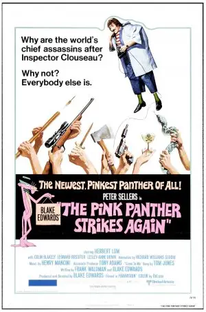 The Pink Panther Strikes Again (1976) Baseball Cap - idPoster.com