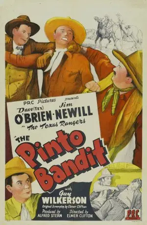 The Pinto Bandit (1944) Women's Colored  Long Sleeve T-Shirt - idPoster.com